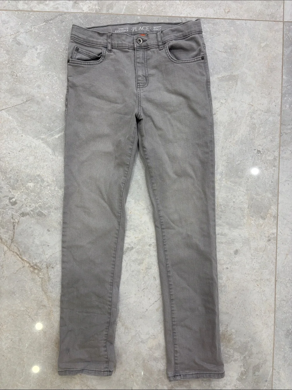 The Children's Place Gray Straight-Leg Kids Jeans